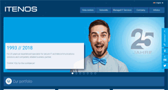 Desktop Screenshot of itenos.de
